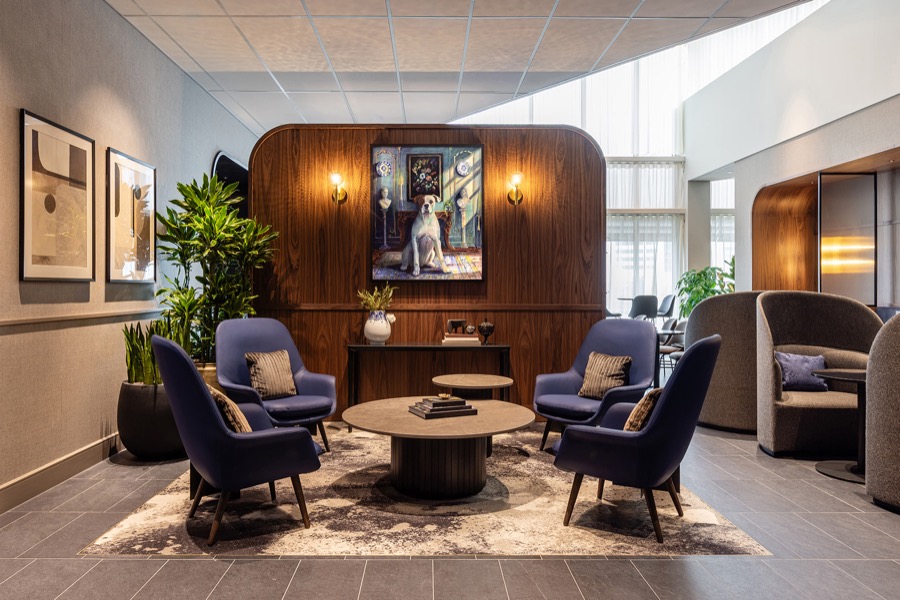 02   Entry lounge   Amex Centurion Lounge Schiphol Amsterdam websize